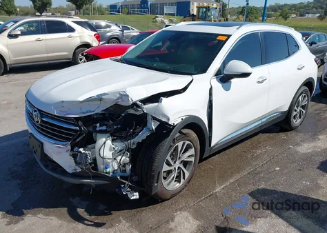 2021 Buick Envision Fwd Essence из США, поврежденный, VIN LRBFZNR46MD075298